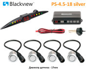 Парктроник Blackview PS-4.5-18 17мм, черные или серые